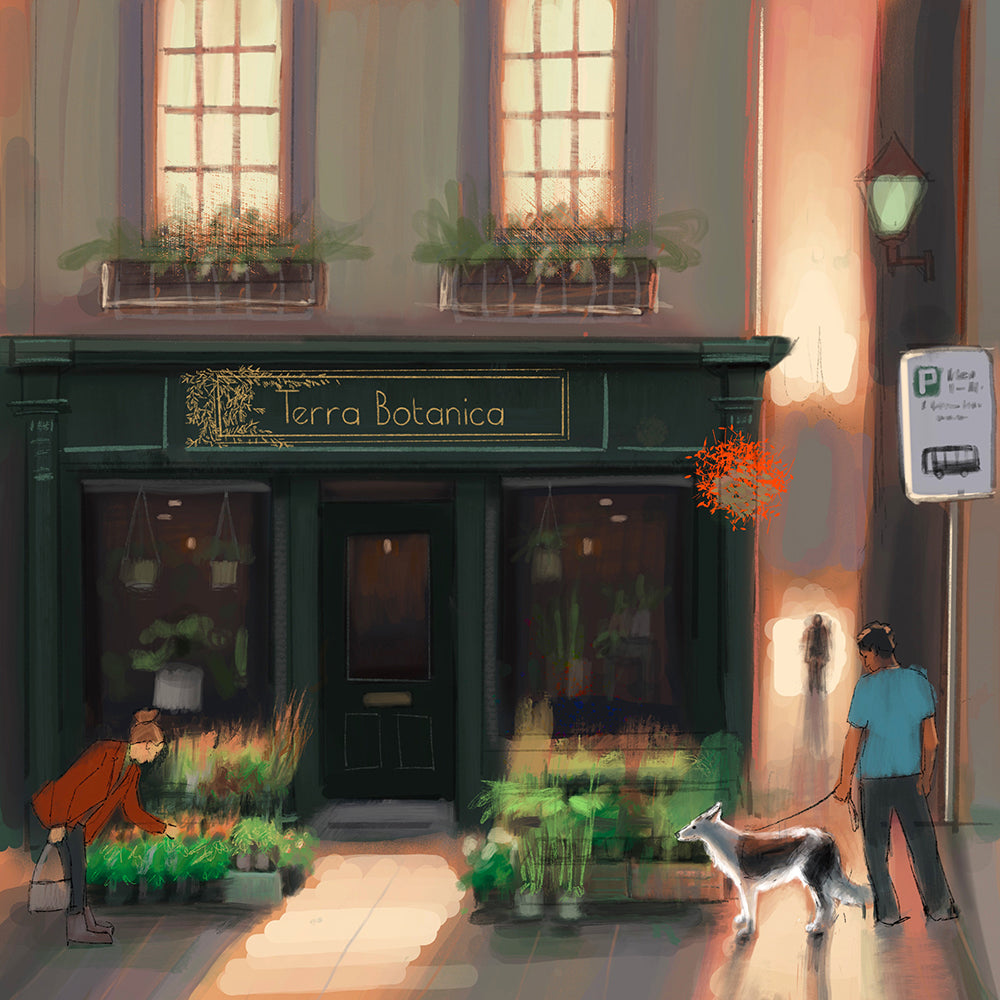 Bus Stop Botanica Print