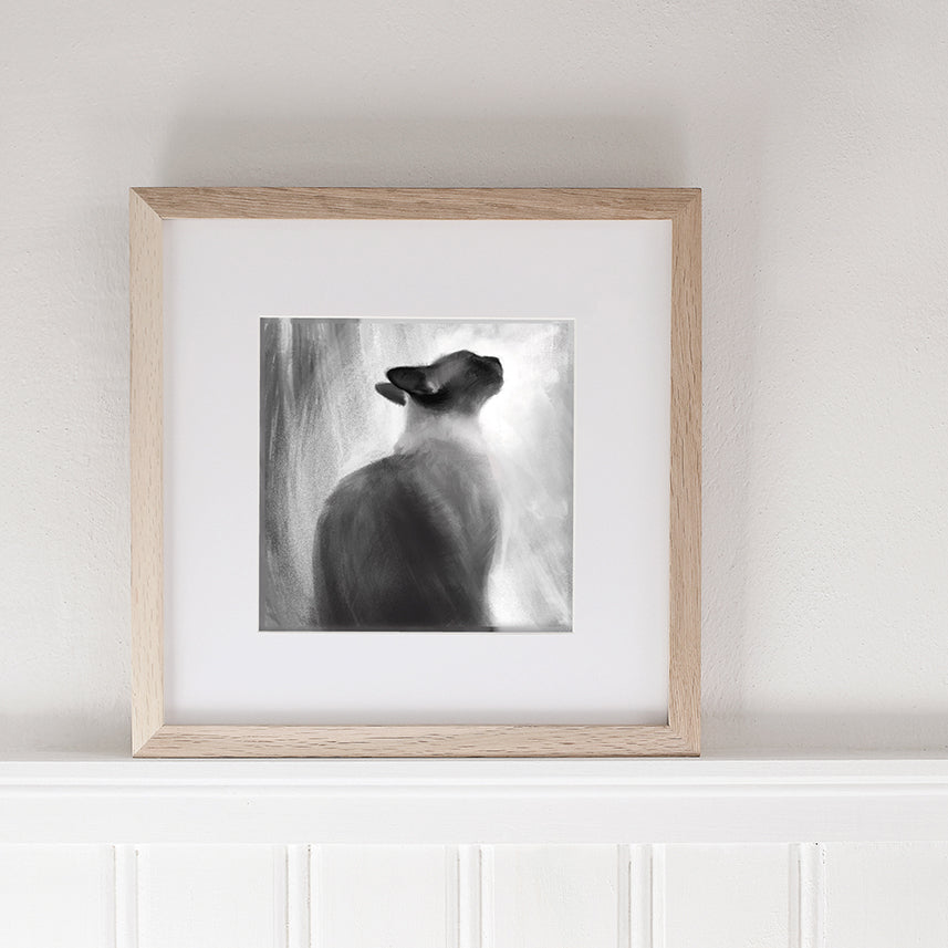 Ethereal Cat Print