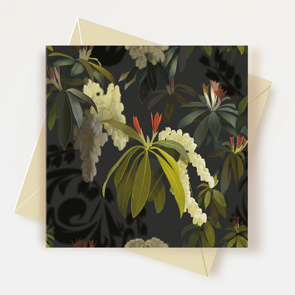 Forest Flame Greeting Card
