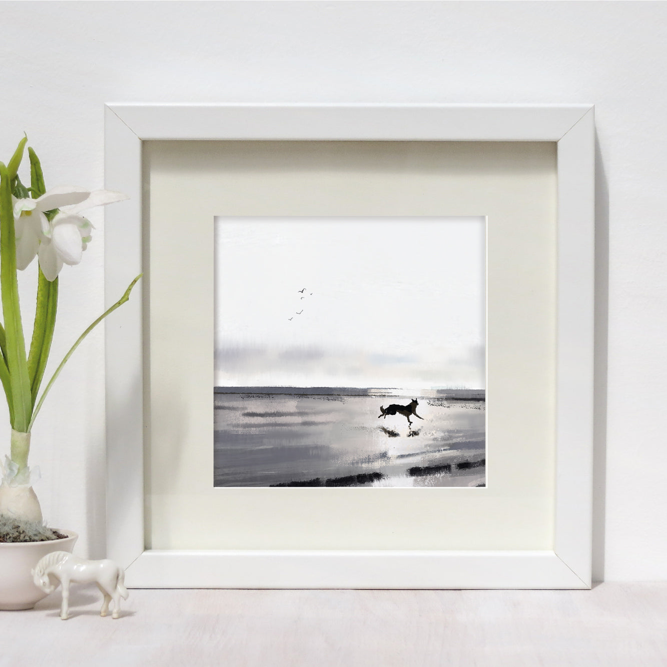 Beach Dog Print