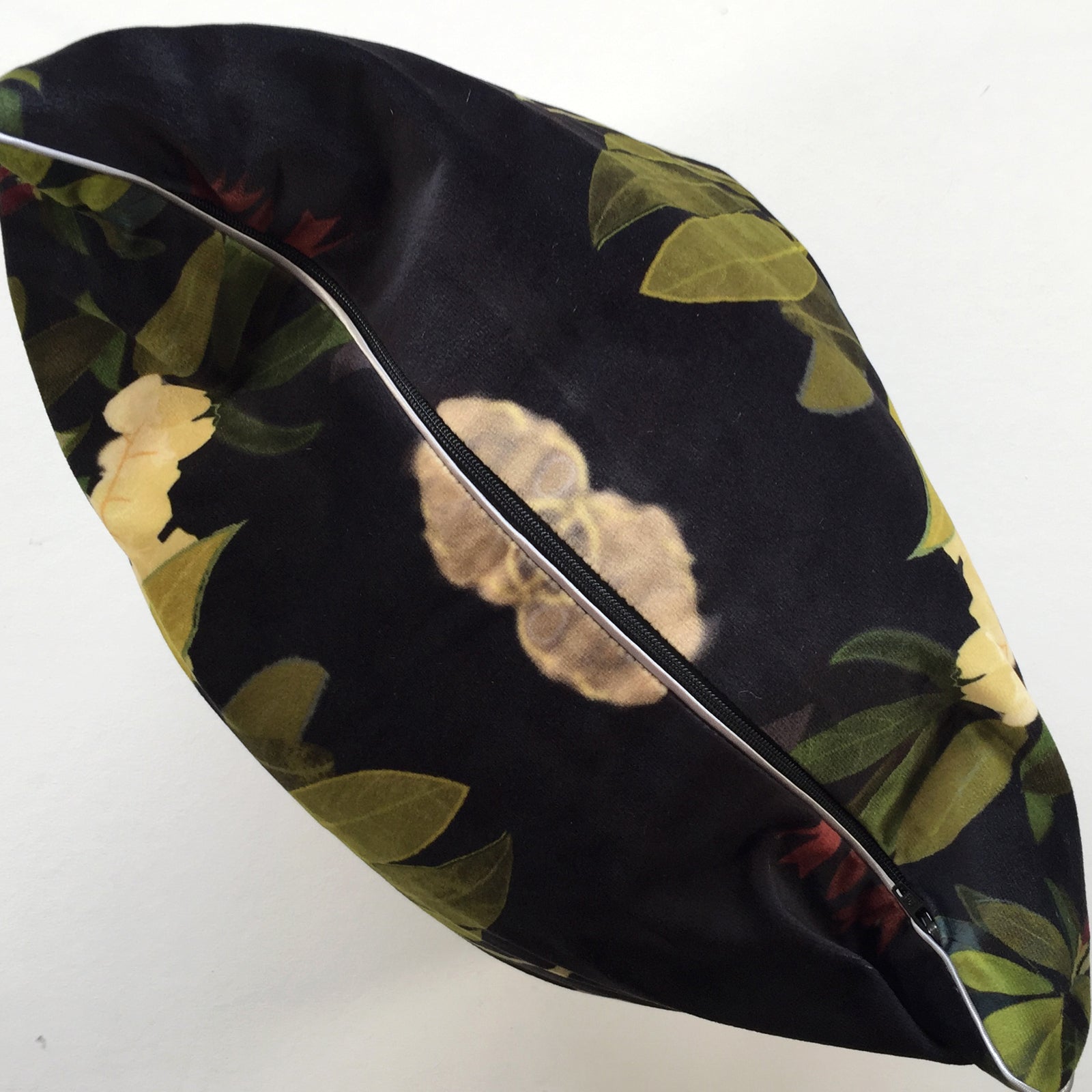 Forest Flame Black Cushion Cover