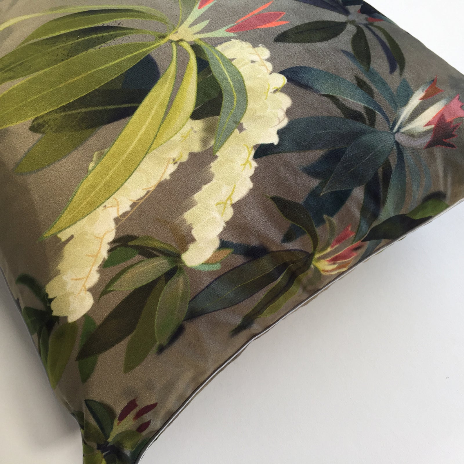 Forest Flame Grey Cushion Cover