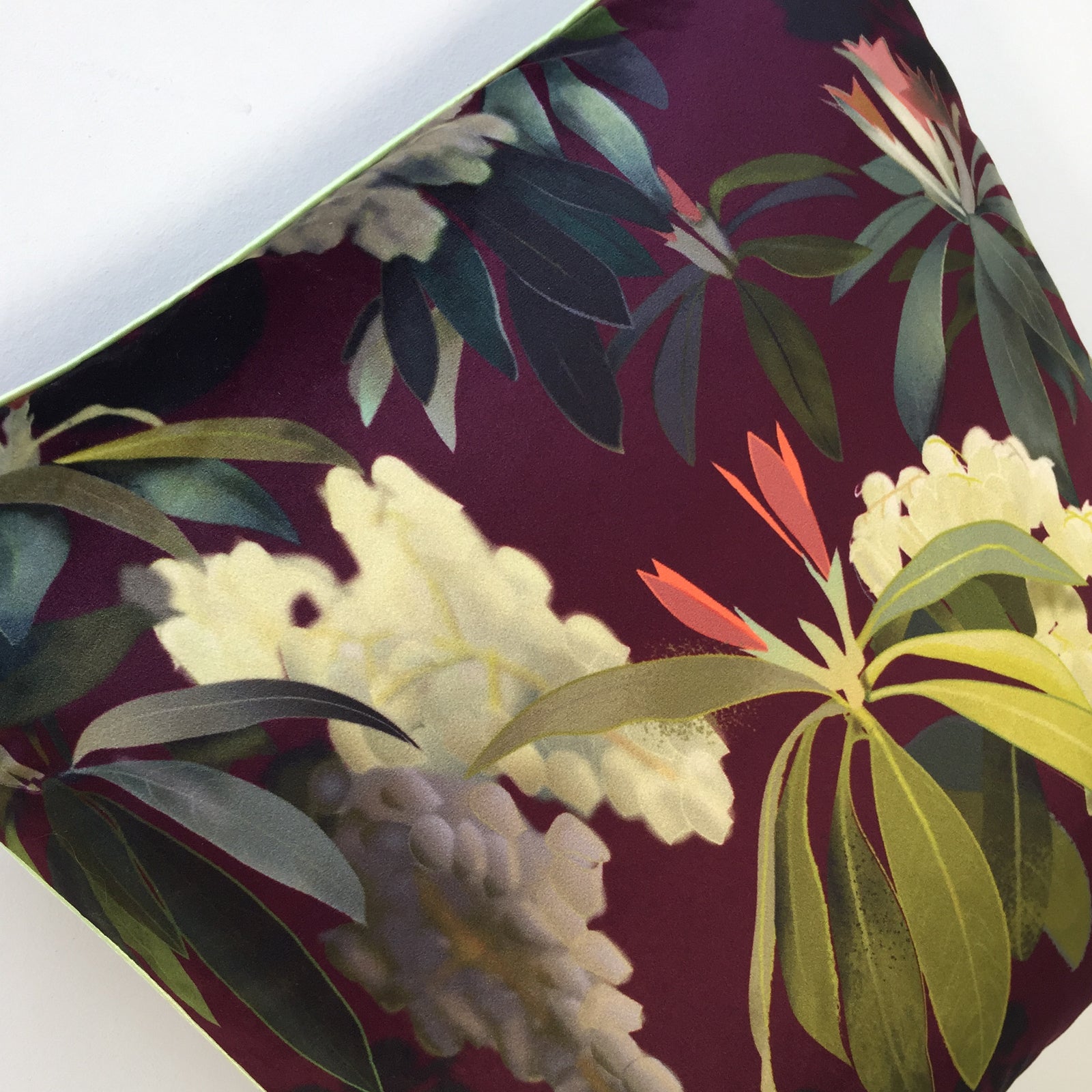 Forrest Flame Red Cushion Cover