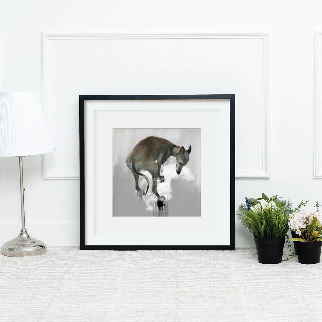Symphony Of Sorrow Dog Print