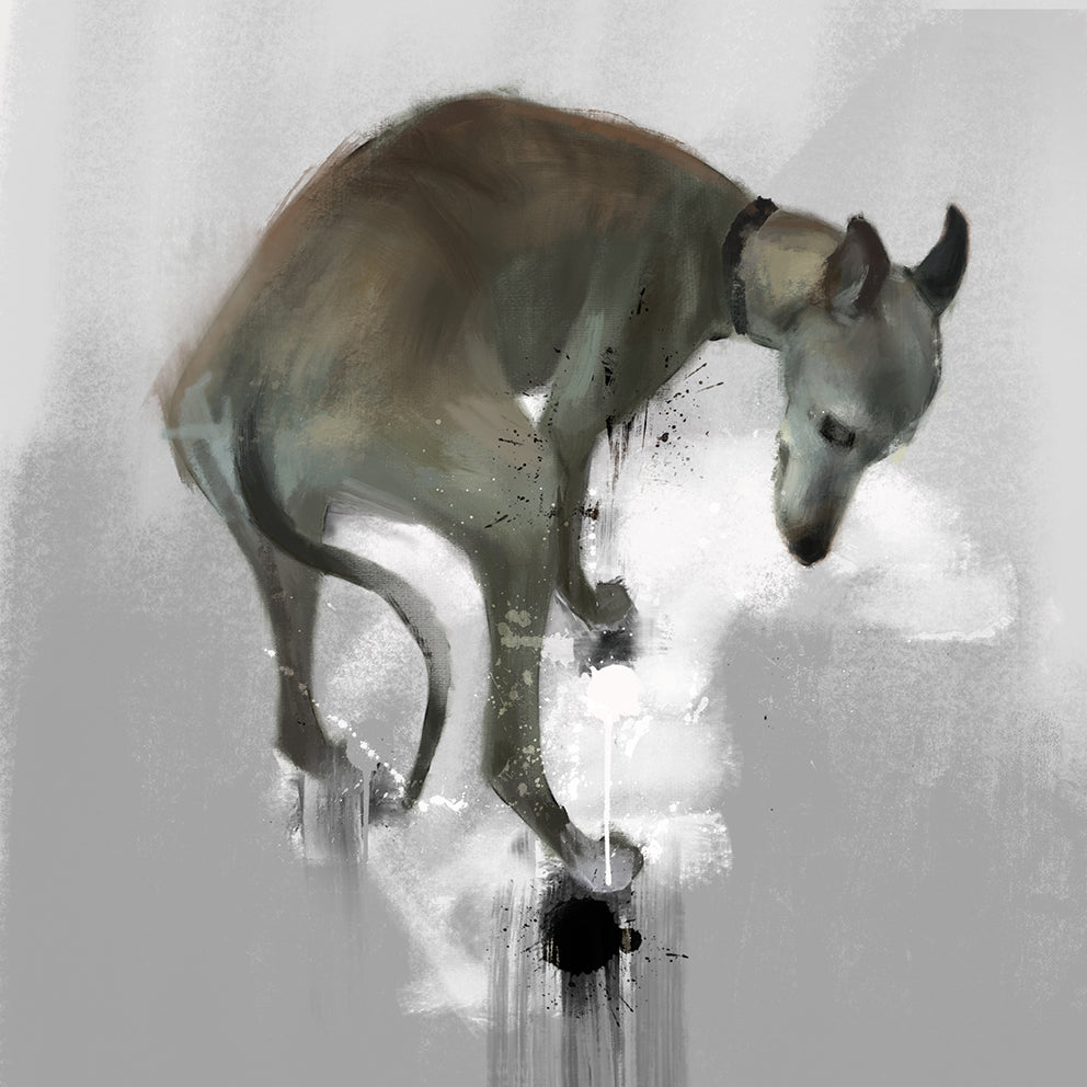 Symphony Of Sorrow Dog Print