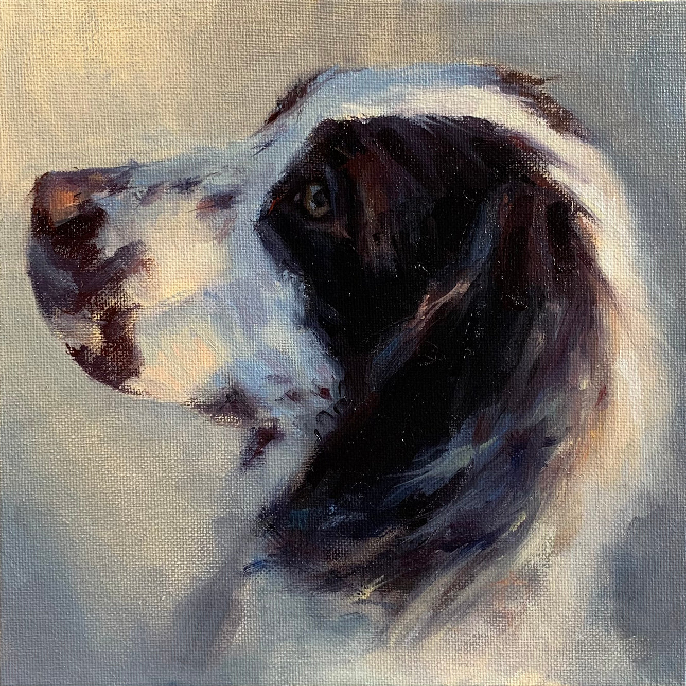 Spaniel painting hot sale