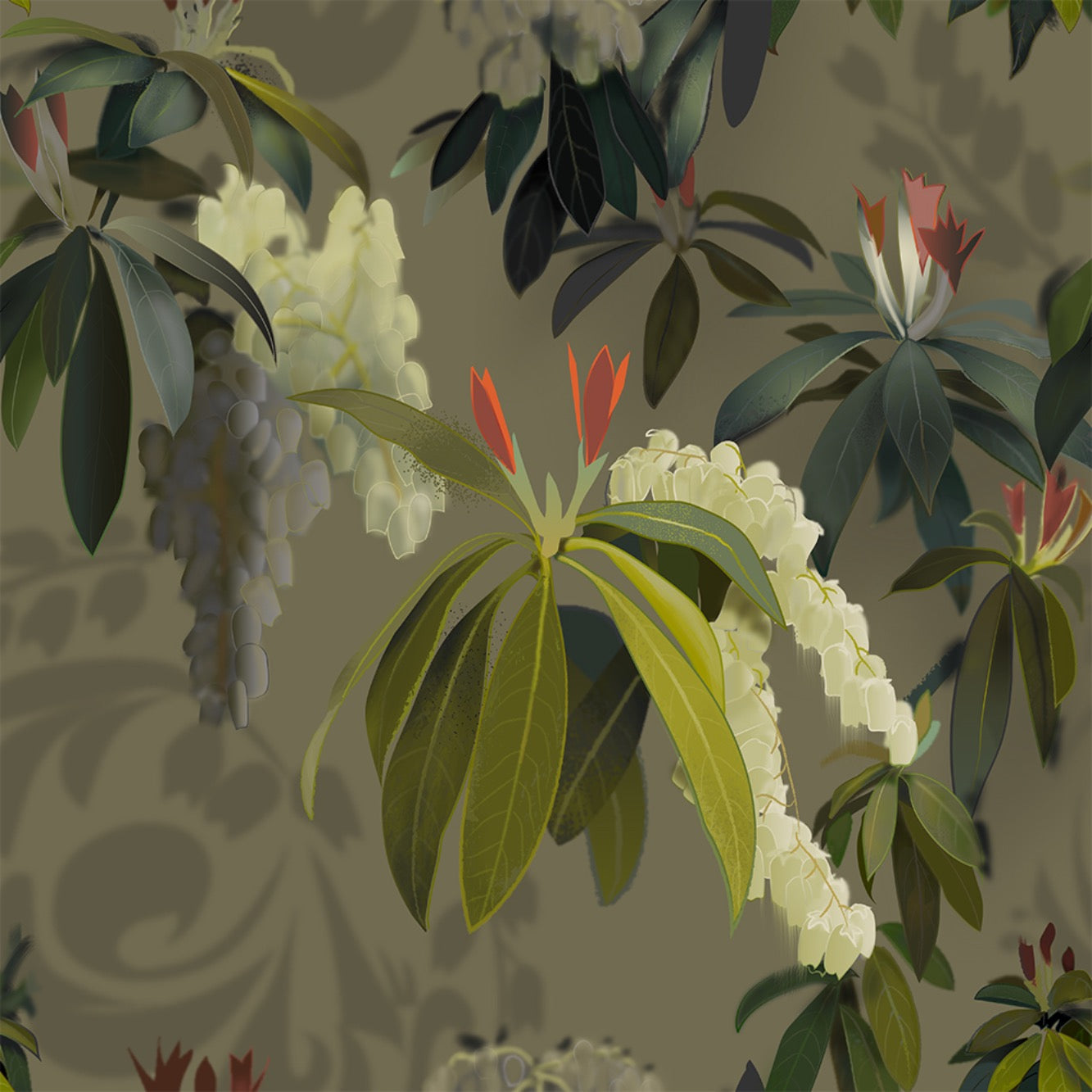 Forrest Flame Print