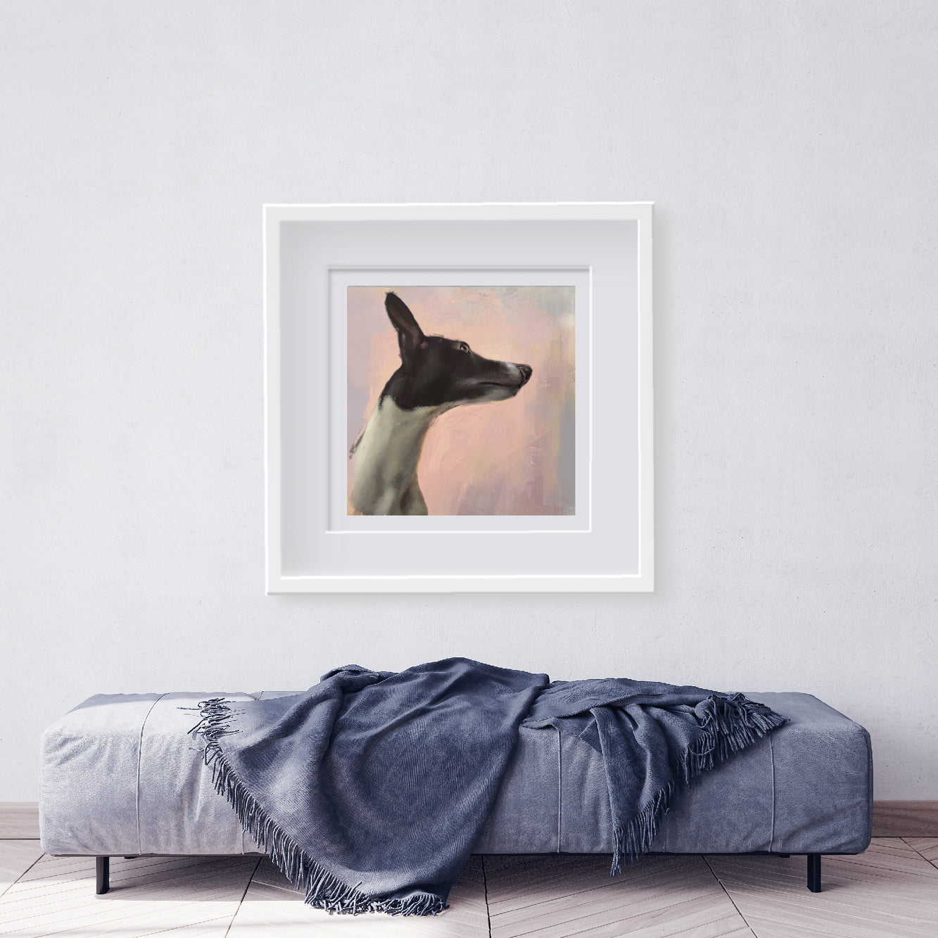 Galgo Dog Print