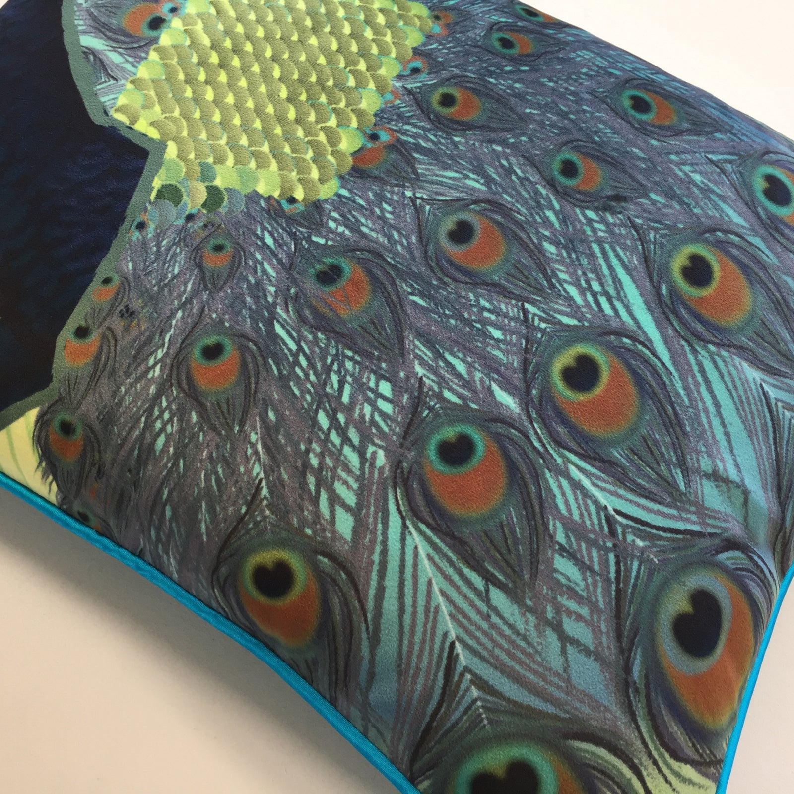 Peacock Cushion Cover