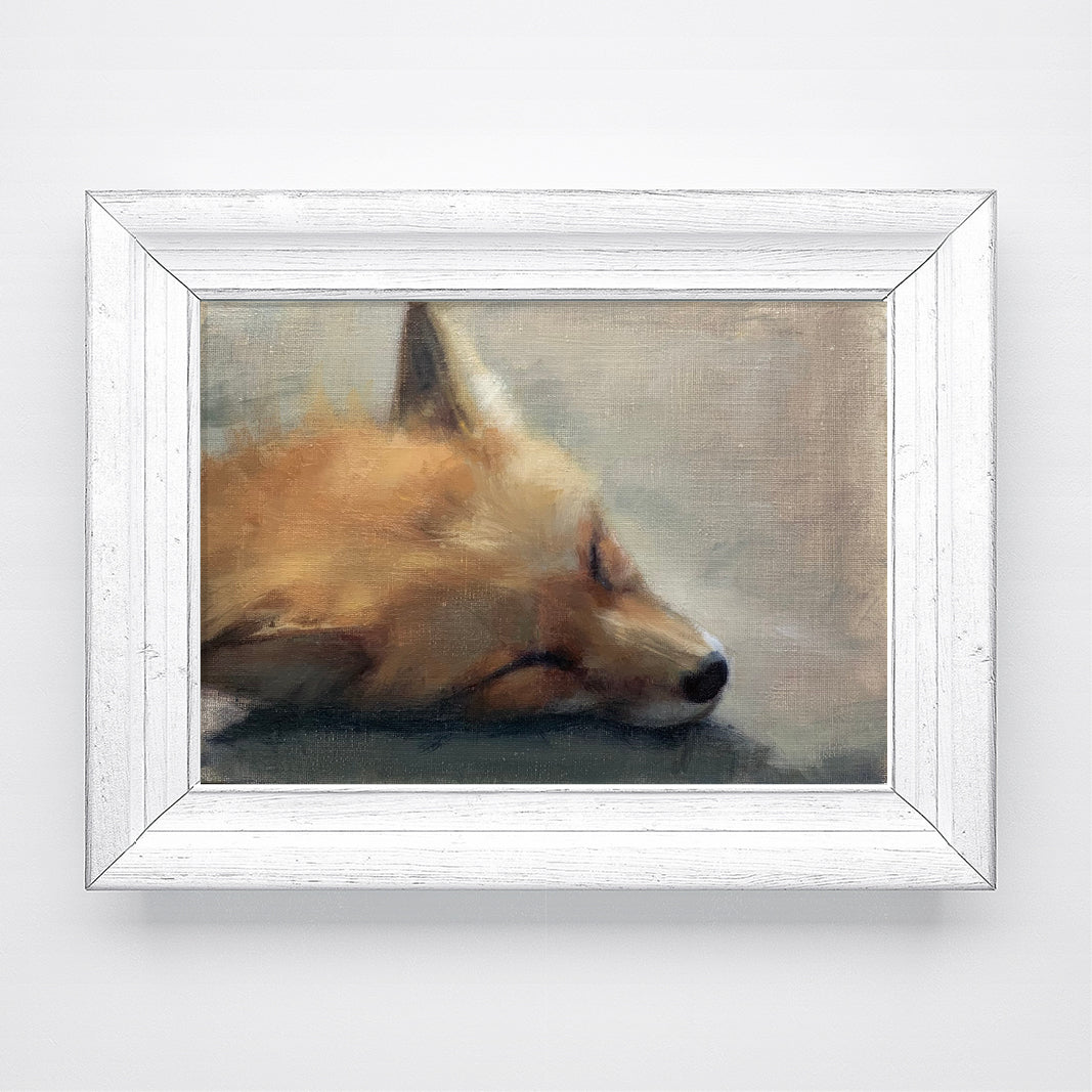 Sleeping Fox Original Painting
