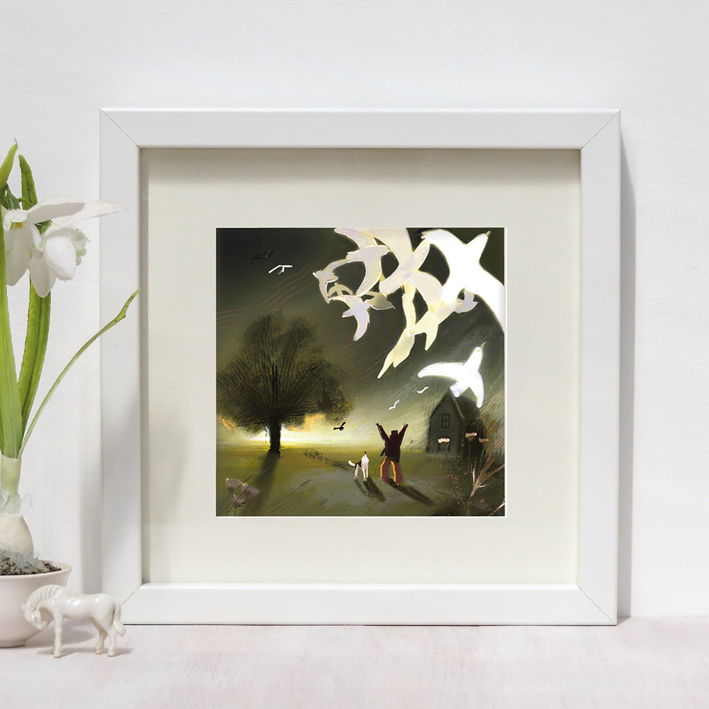 Arrival Of The Birds Print
