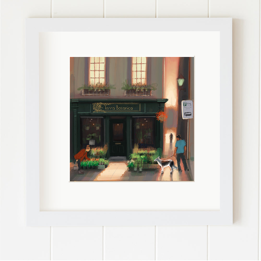 Bus Stop Botanica Print