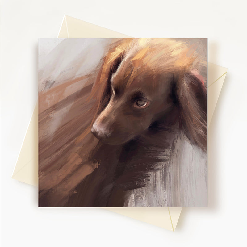 Cocker Spaniel Dog Greeting Card