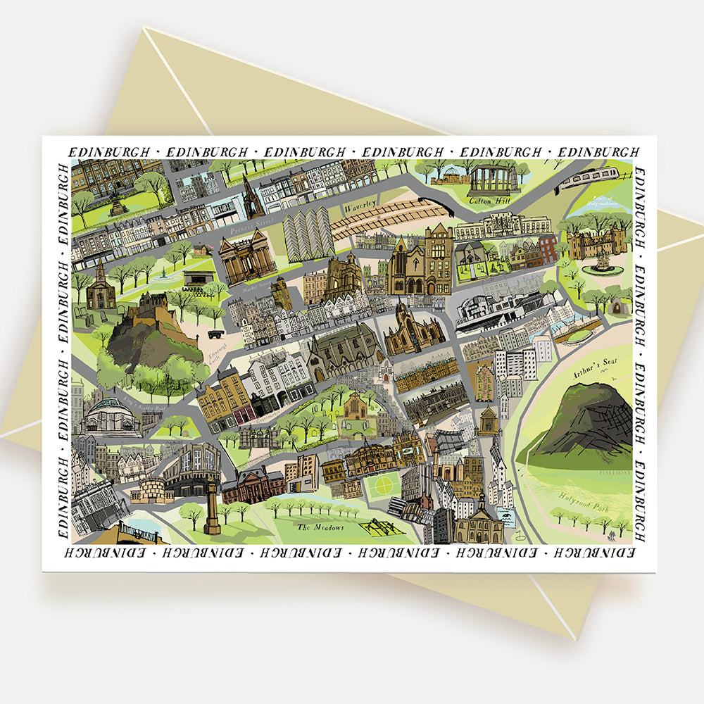 Edinburgh Greeting Card