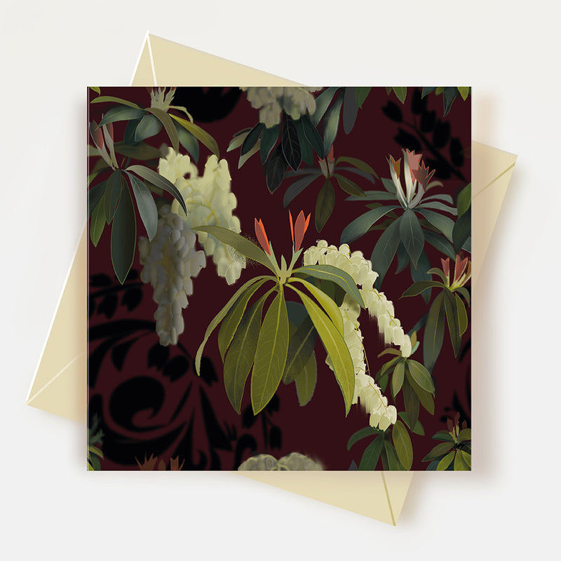 Forest Flame Greeting Card