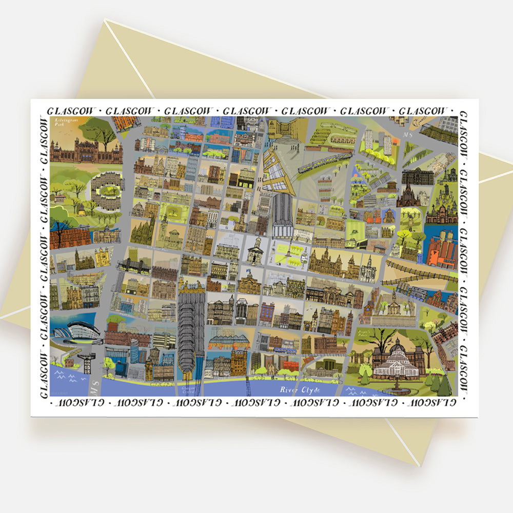 Glasgow Greeting Card