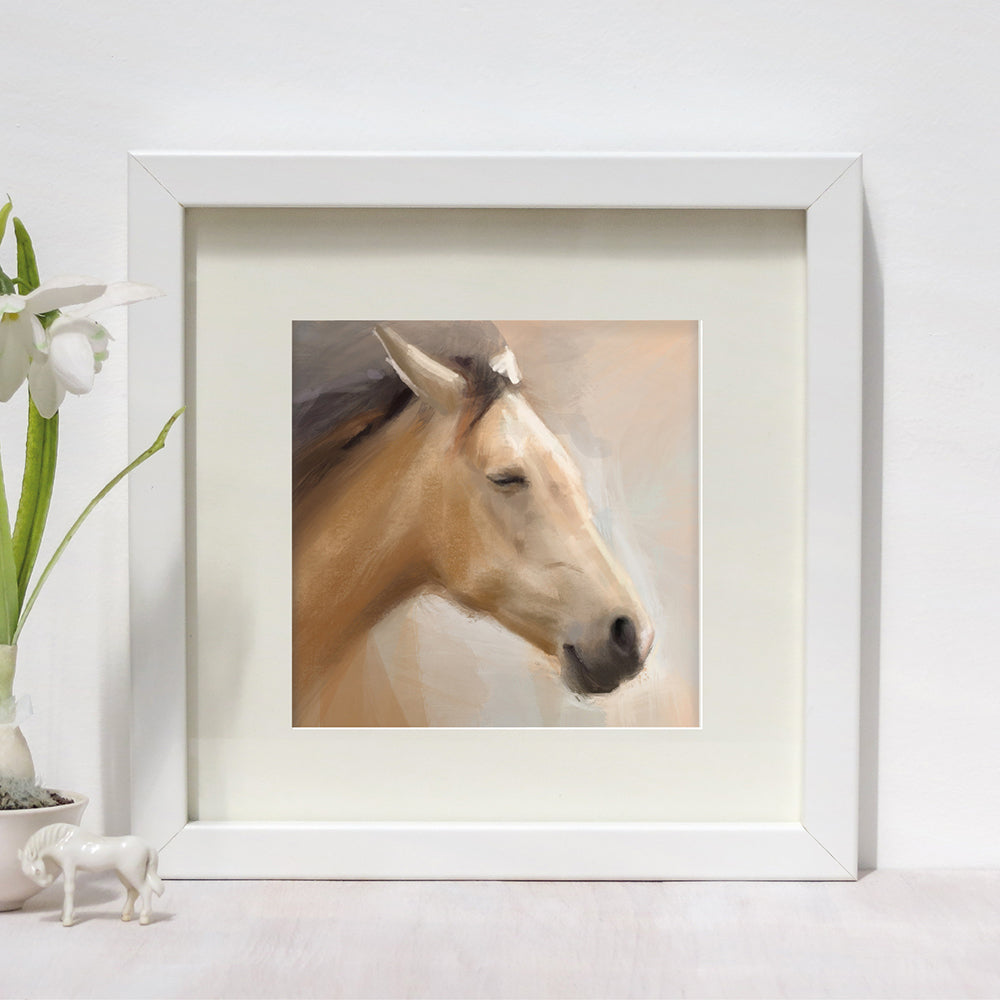 Catching The Rays Horse Print