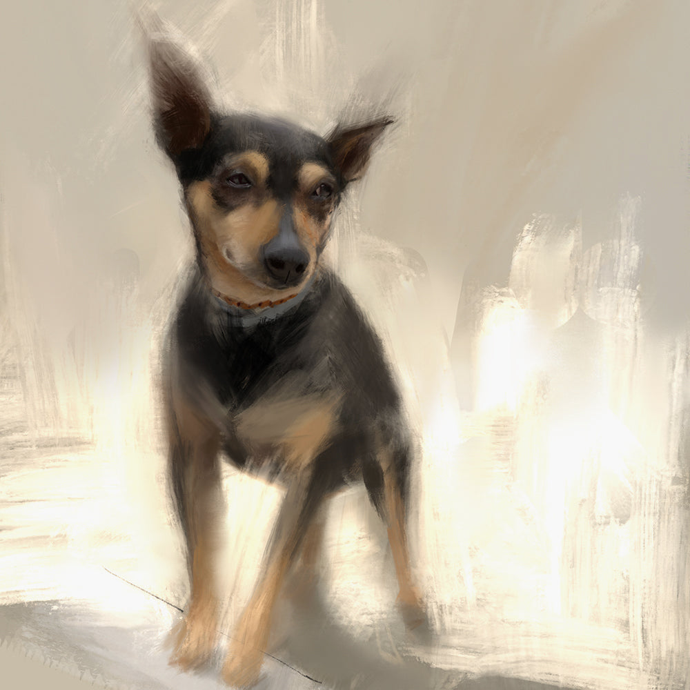 Chihuahua Dog Greeting Card
