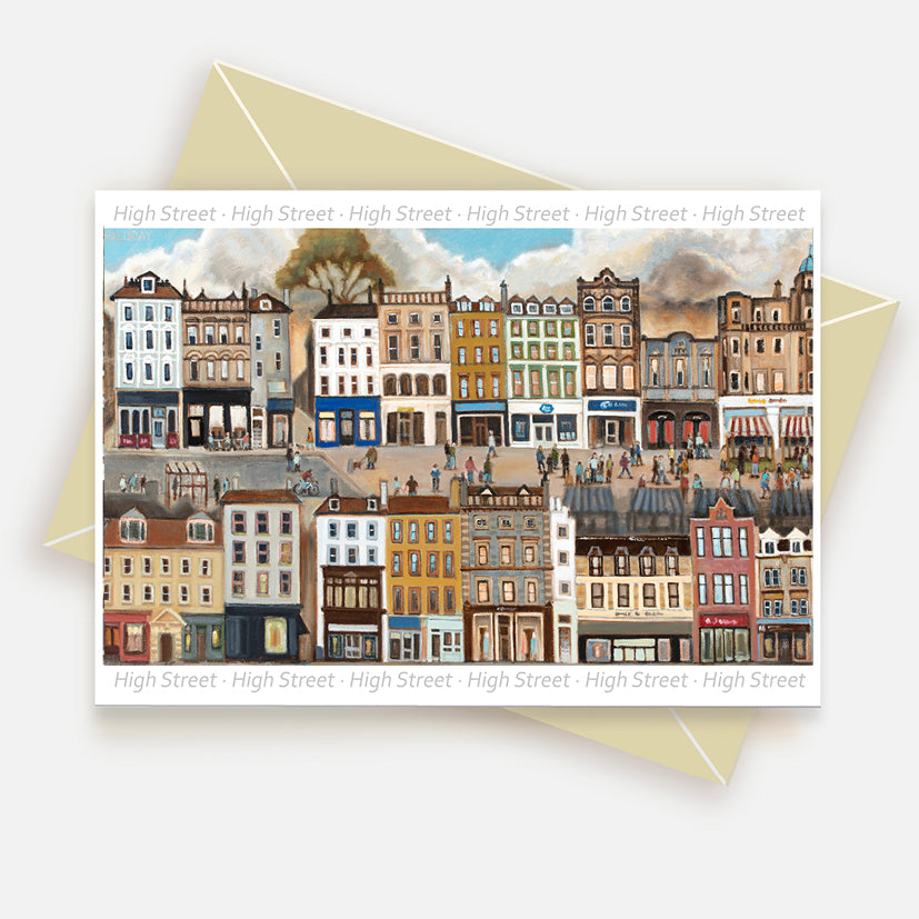 High Street Greeting Card