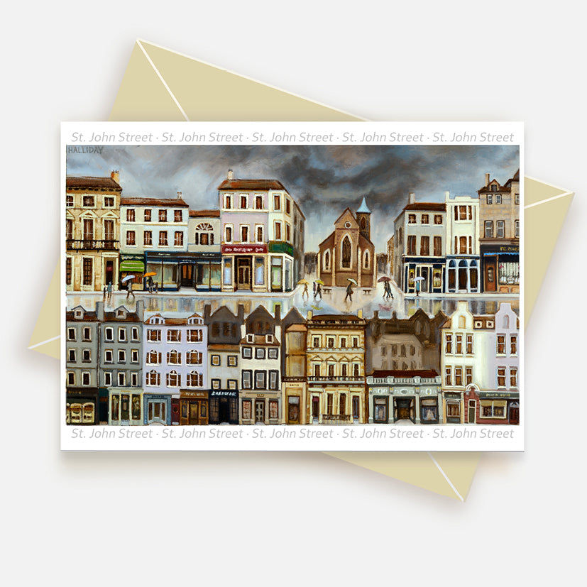 St John Street Greeting Card