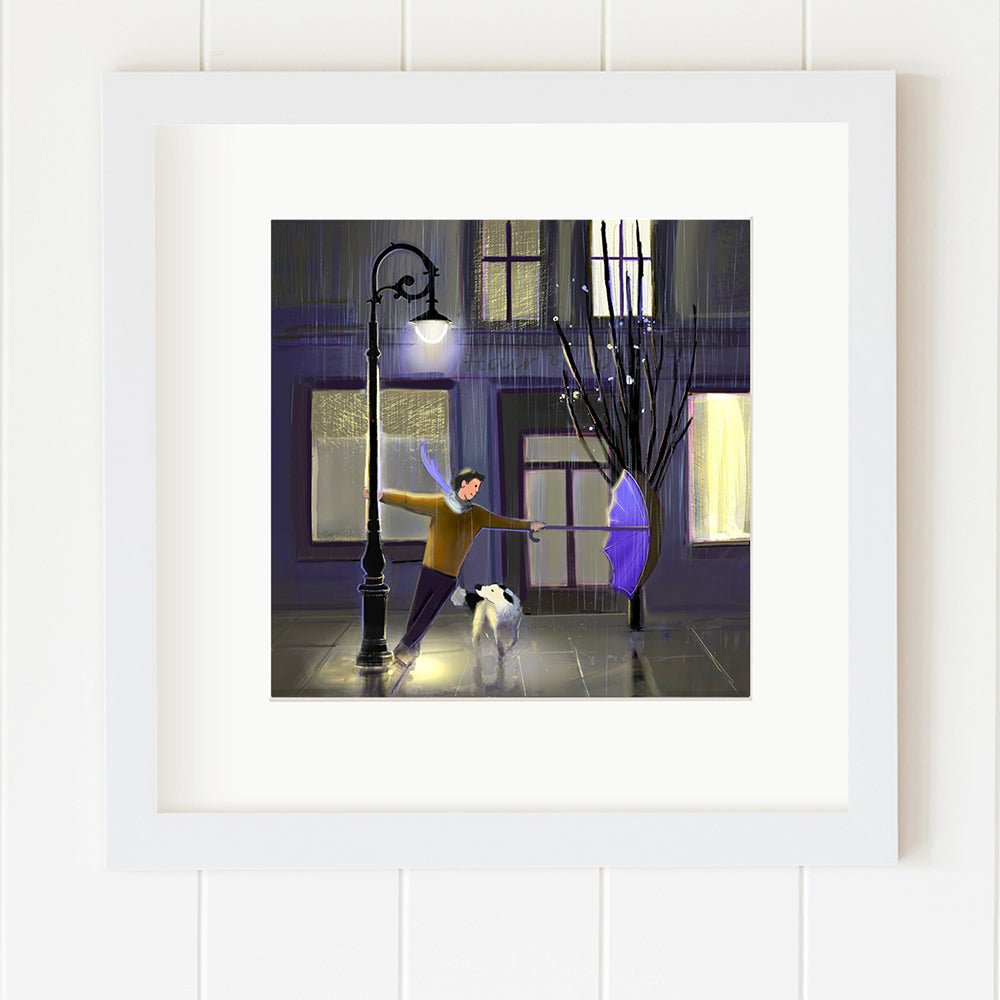 Singing In The Rain Print