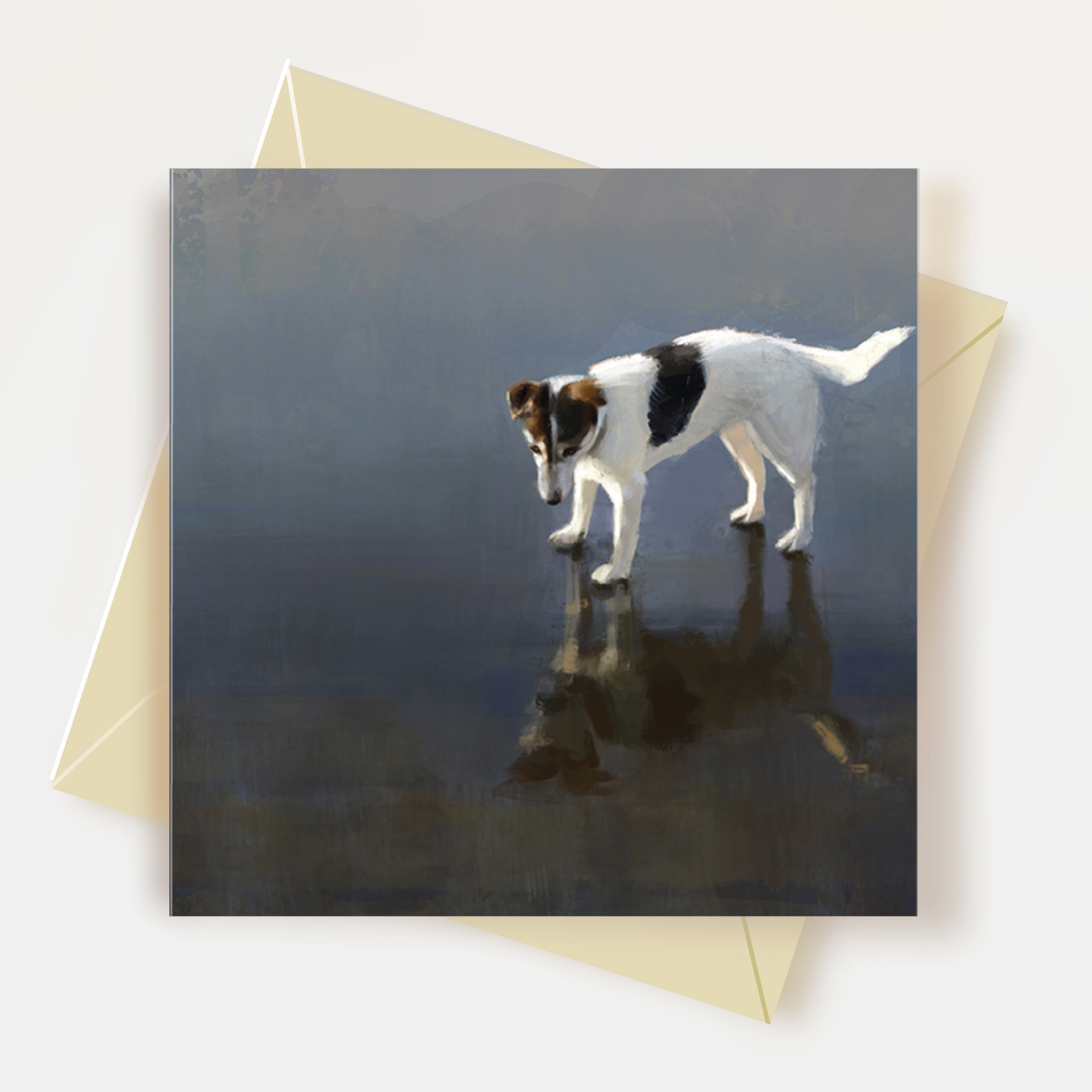 Jack Russell Terrier Dog Greeting Card