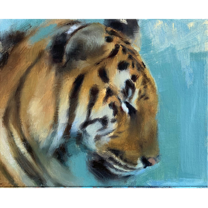 Tiger Original Oil Painting