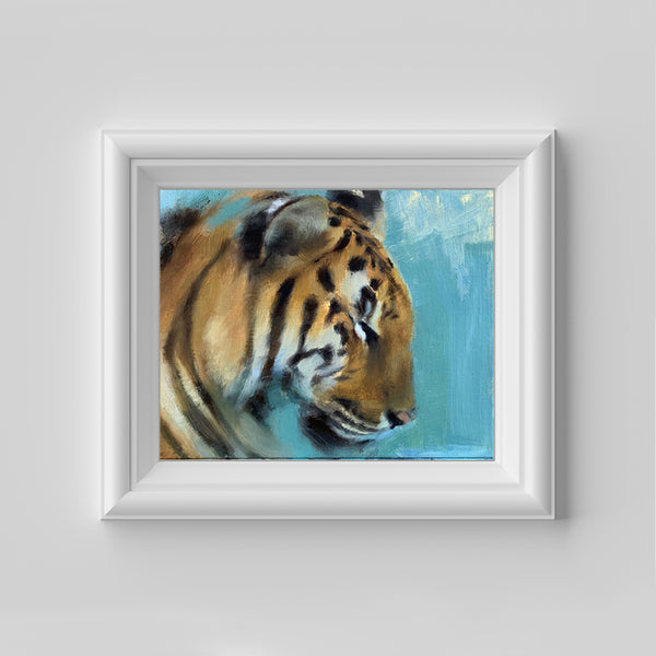 Tiger Original Oil Painting