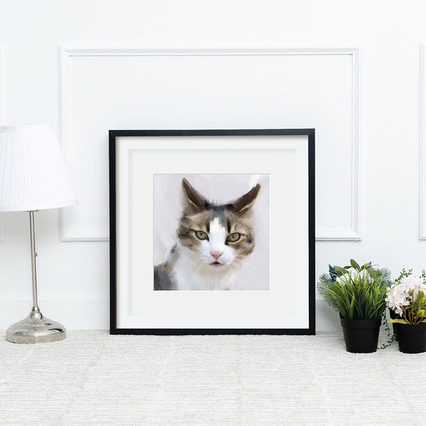 Irksome Distractions Cat Print