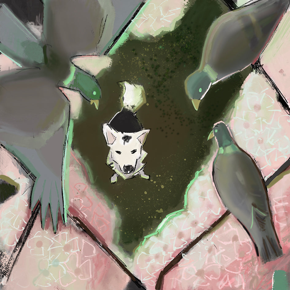 Bird Watching Greeting Card