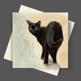 Chat Noir Greeting Card
