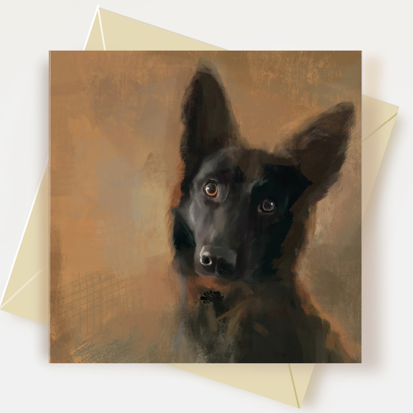 German Shepherd Dog Greeting Card