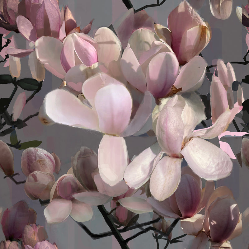 Pink Magnolia Greeting Card