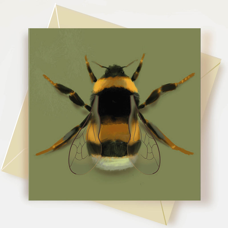 Bumble Bee Greeting Card