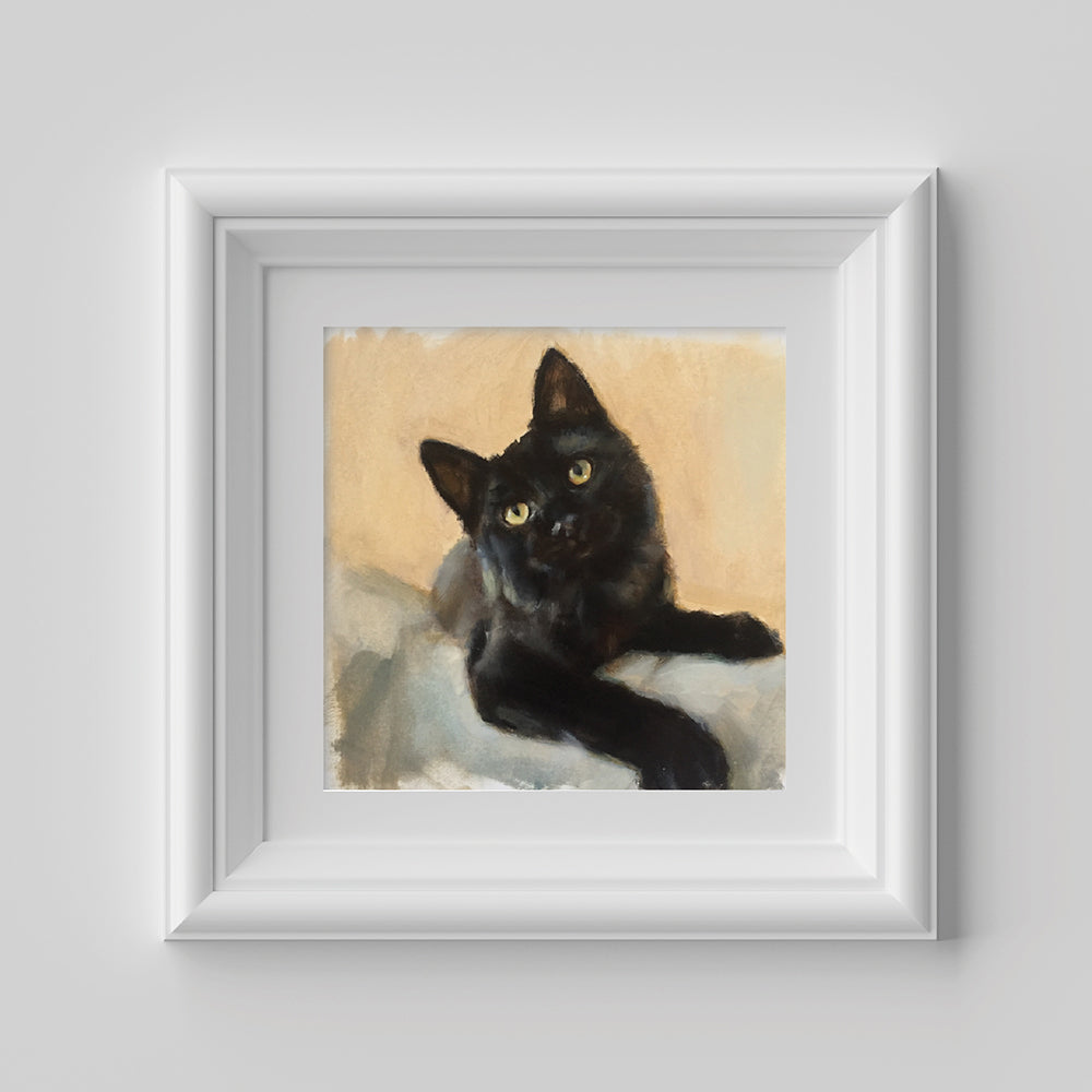 Oil On Paper Commission