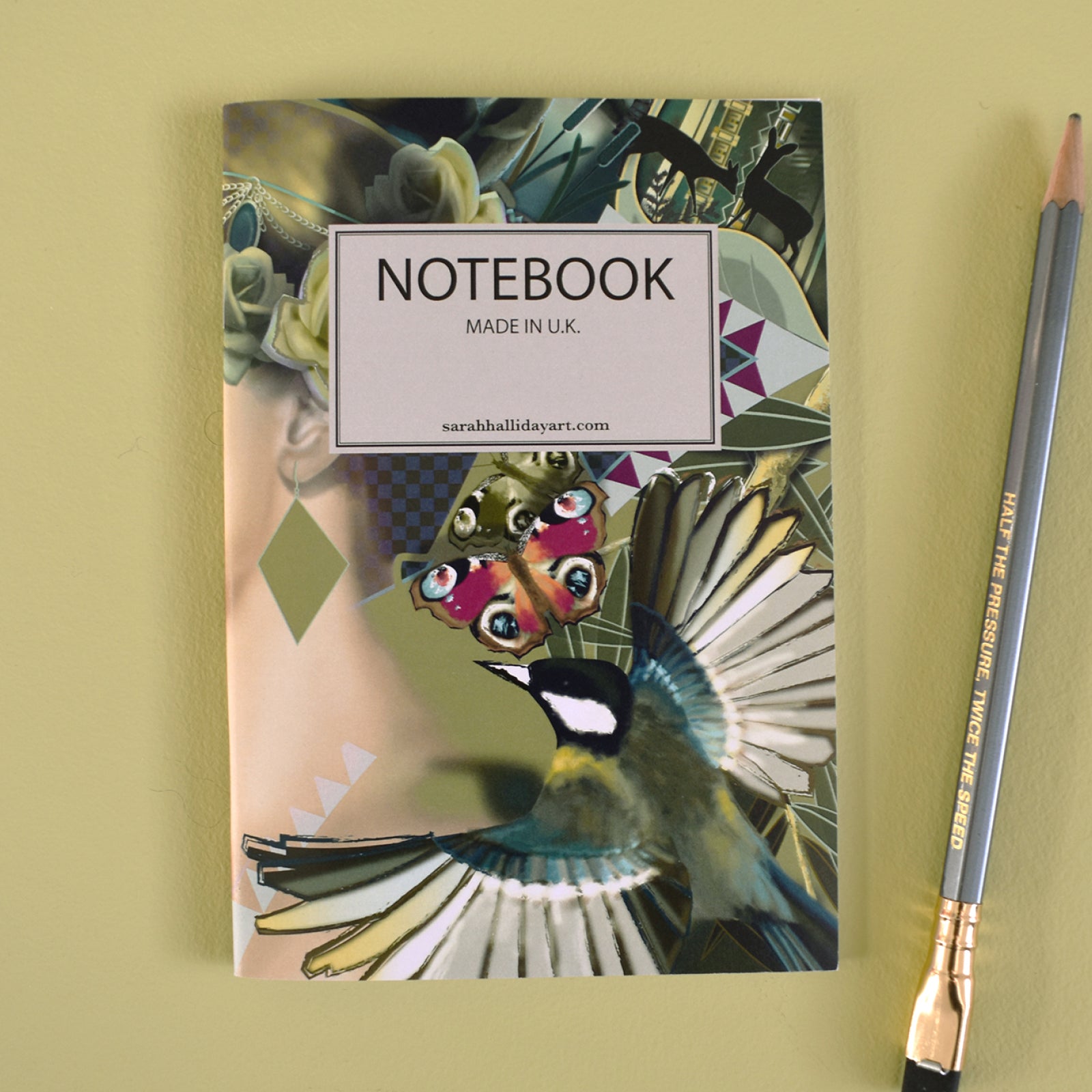 English Summers A6 Notebook