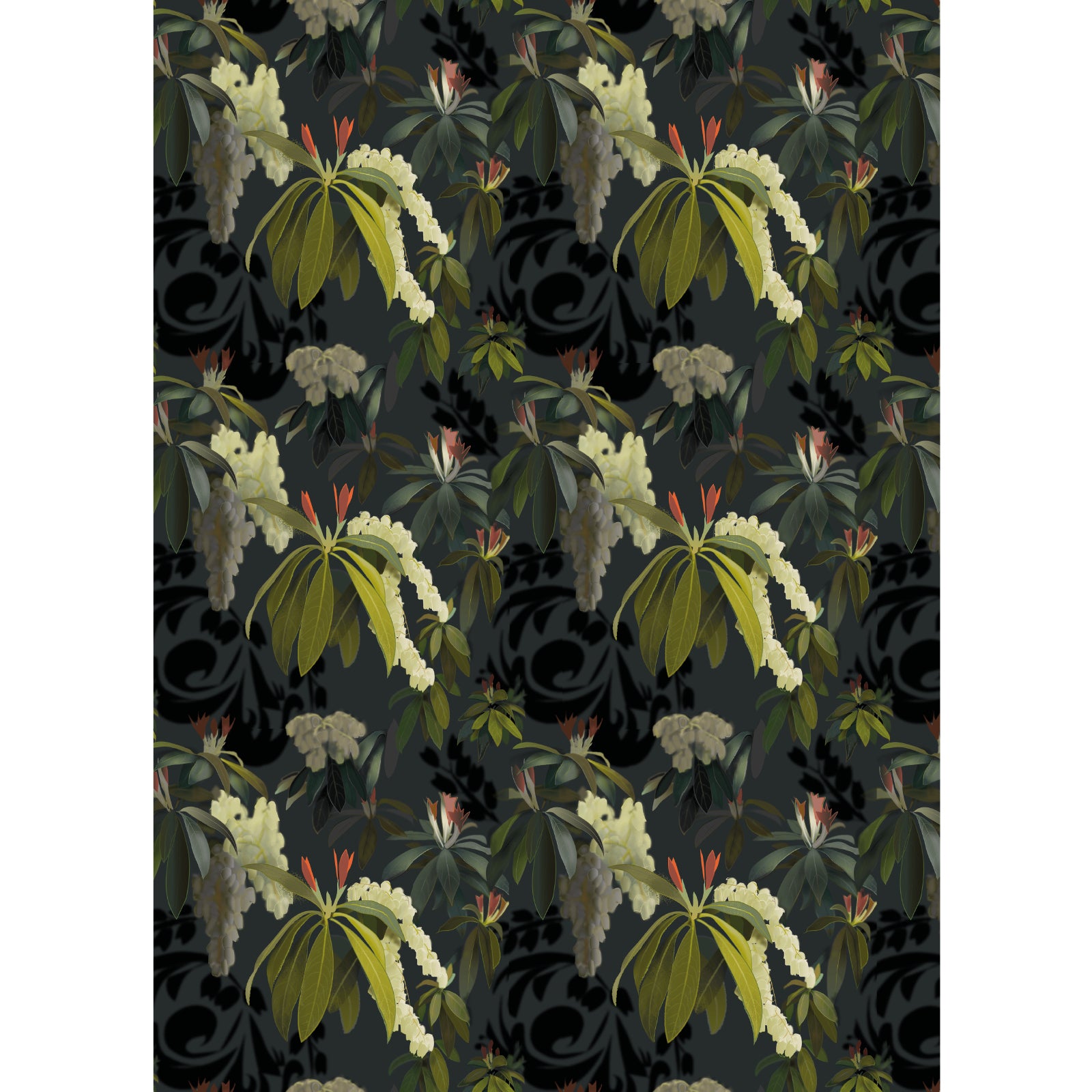 Forest Flame Wrapping Paper