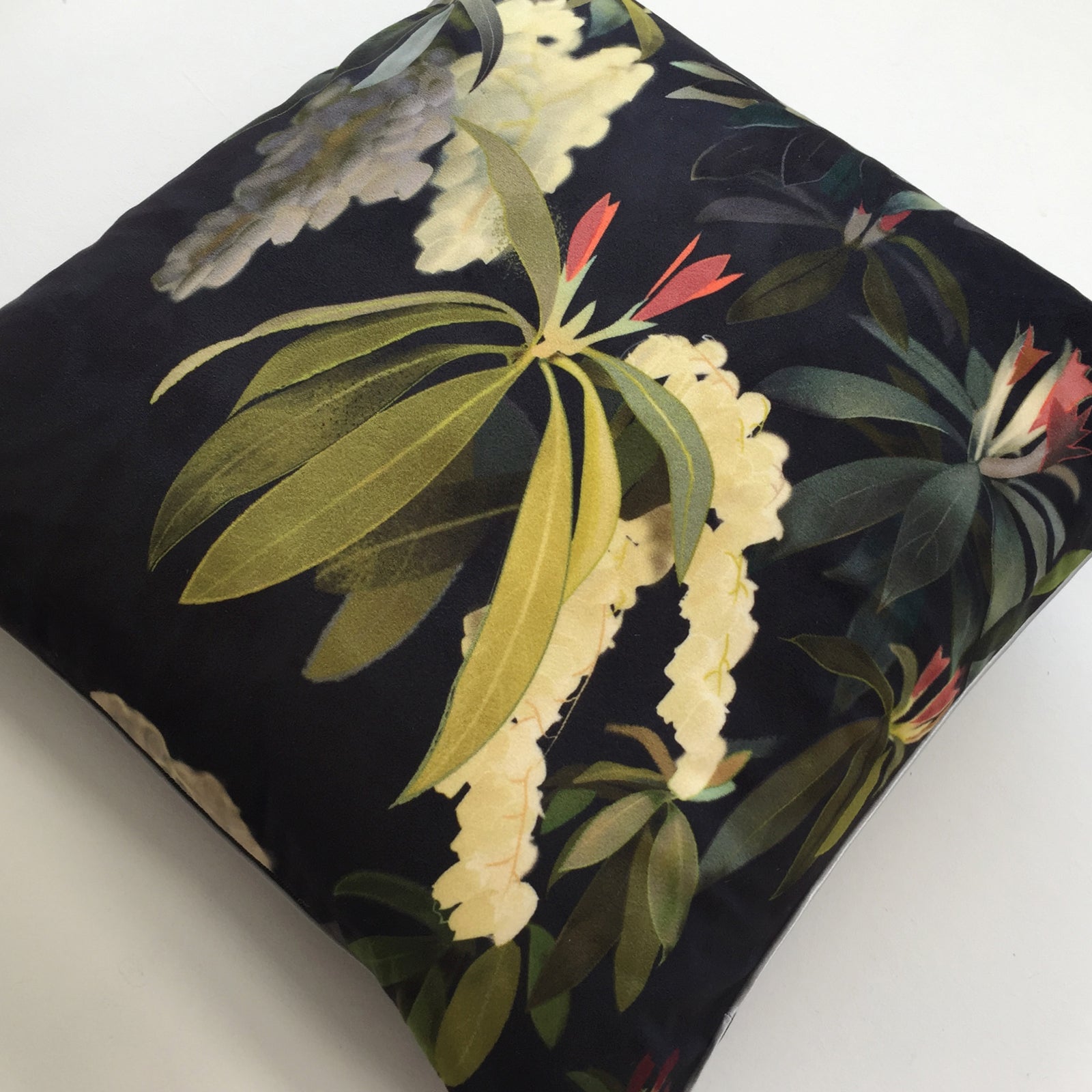 Forest Flame Black Cushion Cover