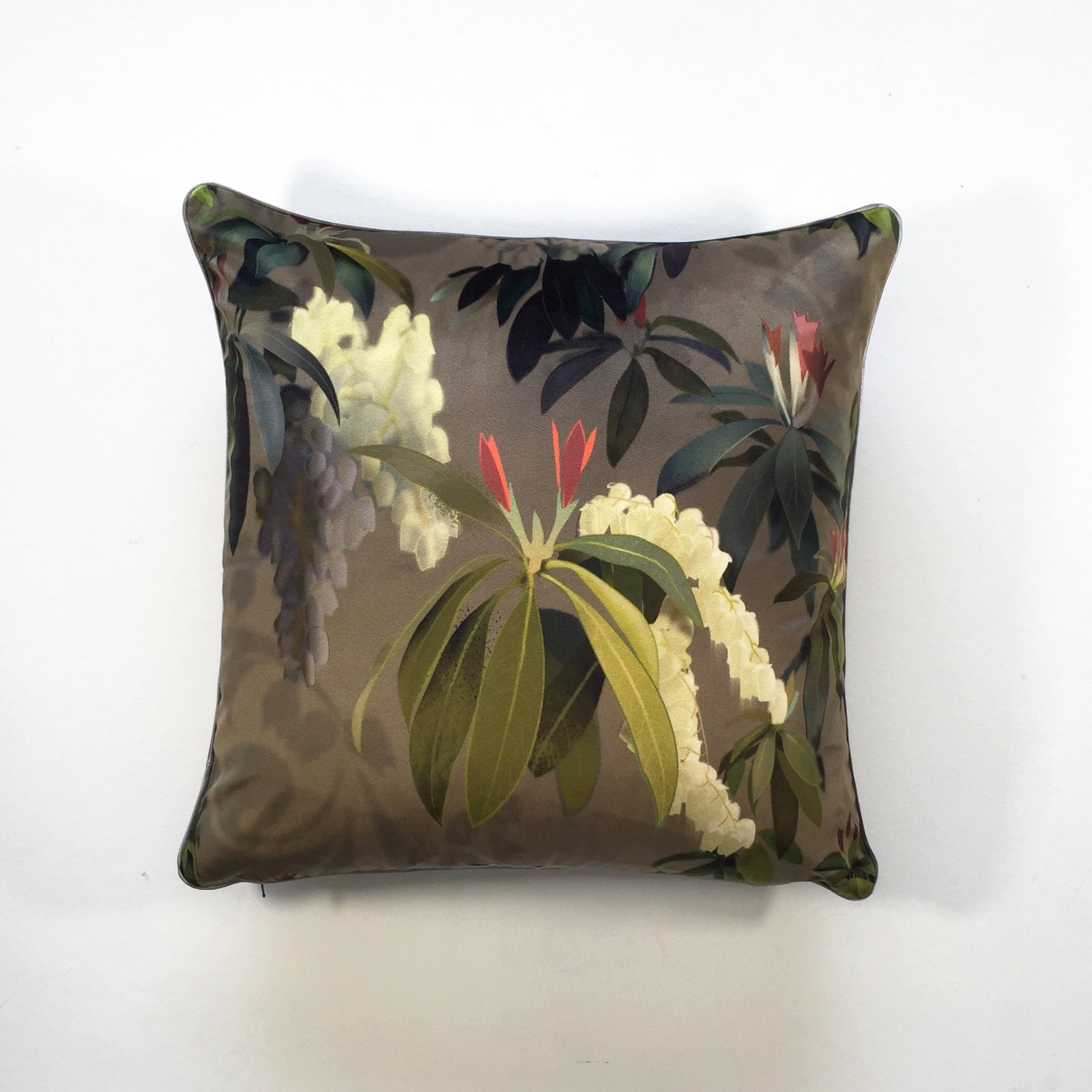 Forest Flame Grey Cushion Cover