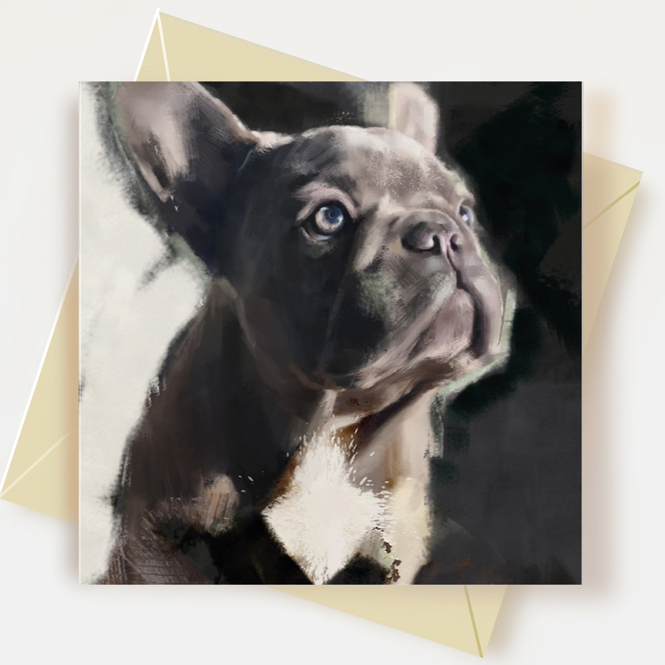 French Bulldog Greeting Card