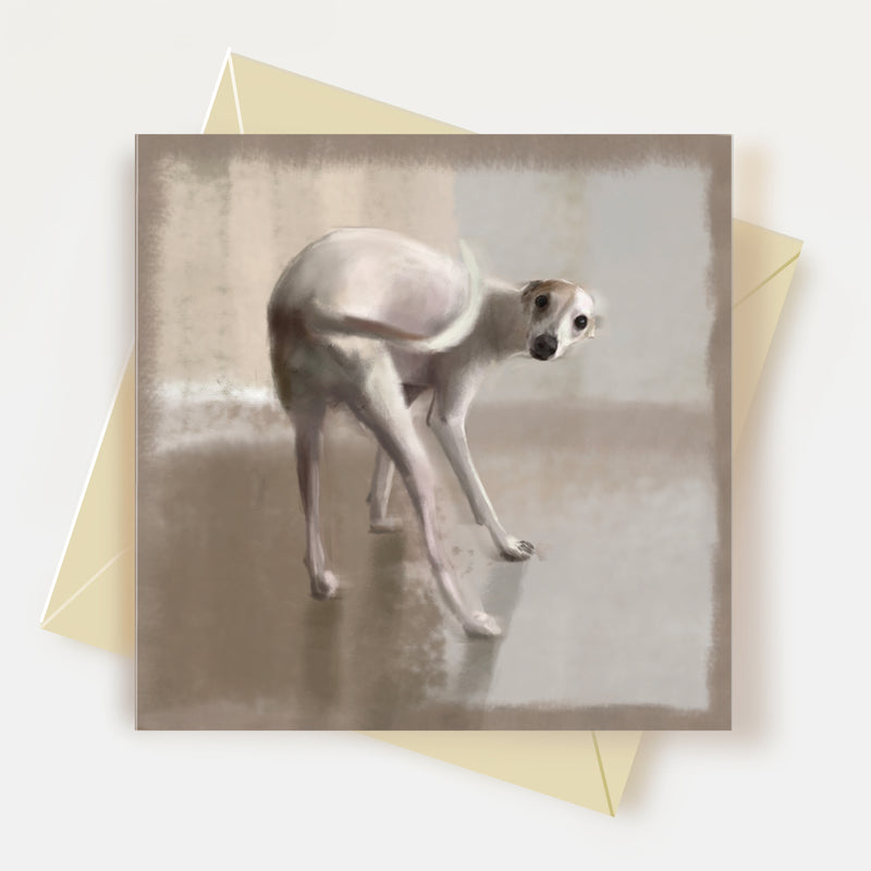 Italian Greyhound Greeting Card