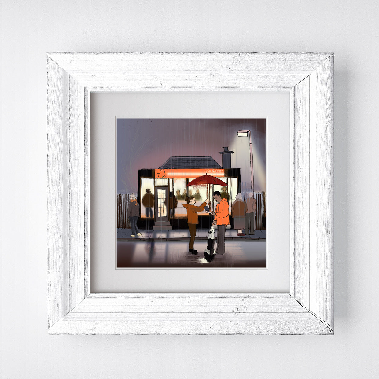Fish Supper Soiree Print