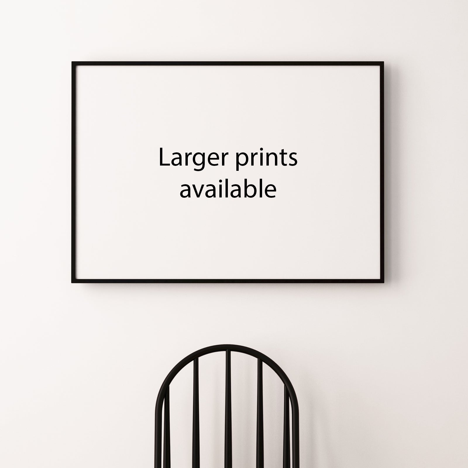 Larger Prints
