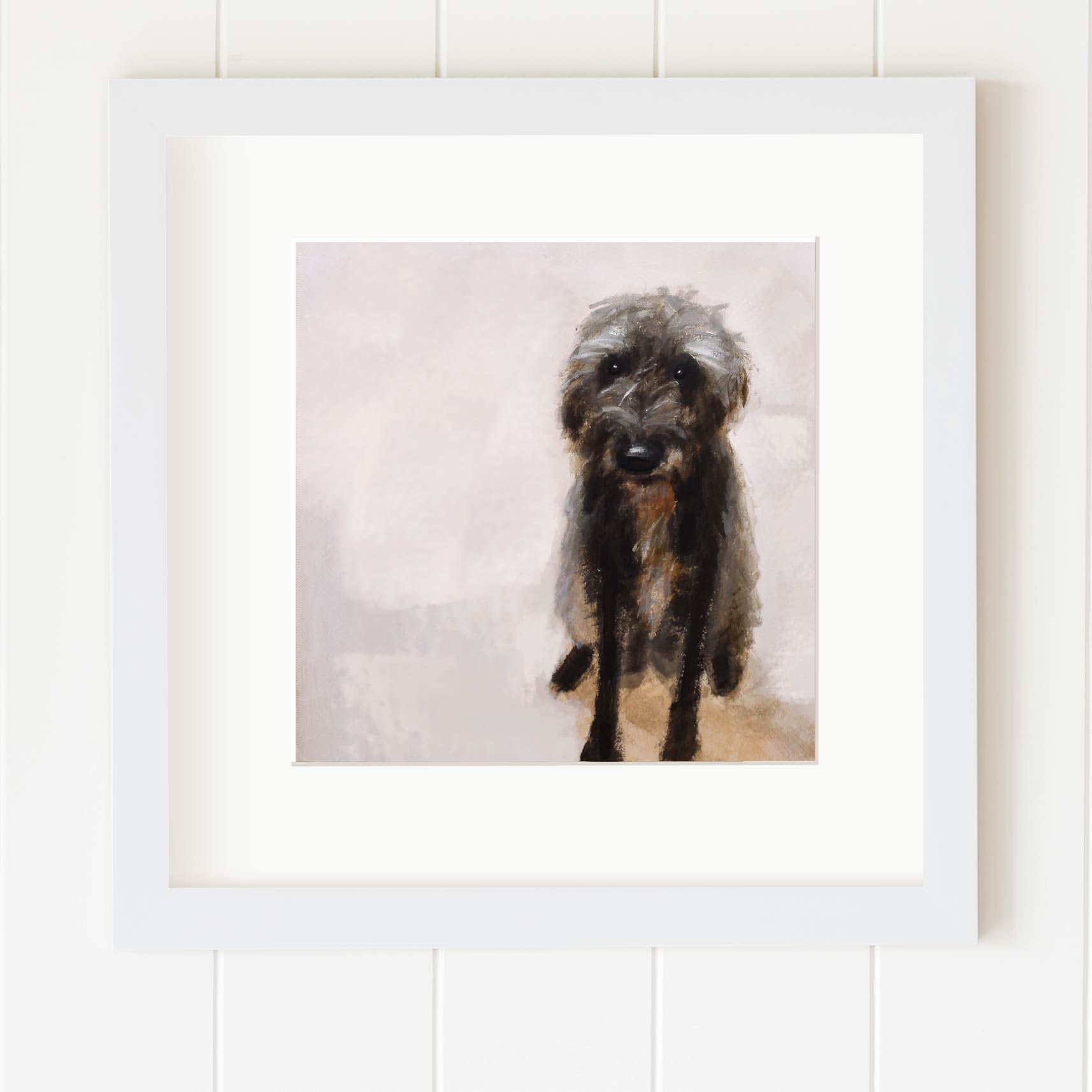 Scruffy Dog Print