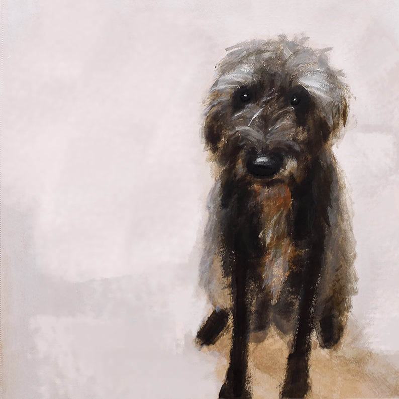 Scruffy Dog Print