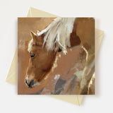 Palomino Horse Greeting Card