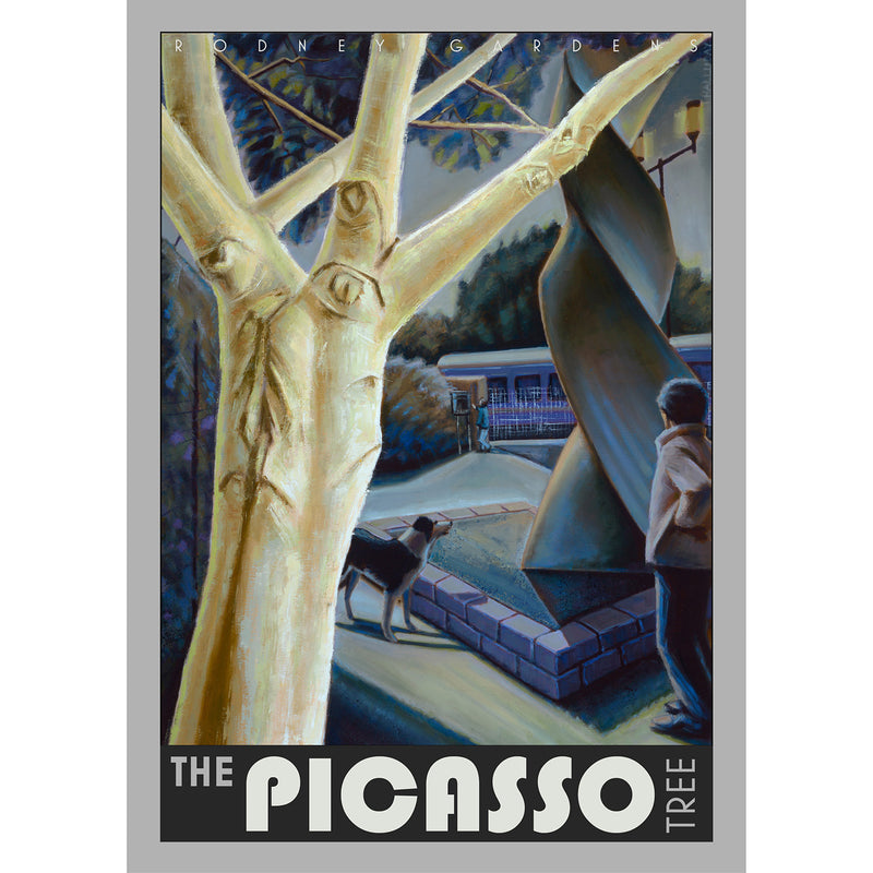 Picasso Tree Greeting Card