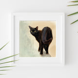 Chat Noir Cat Print