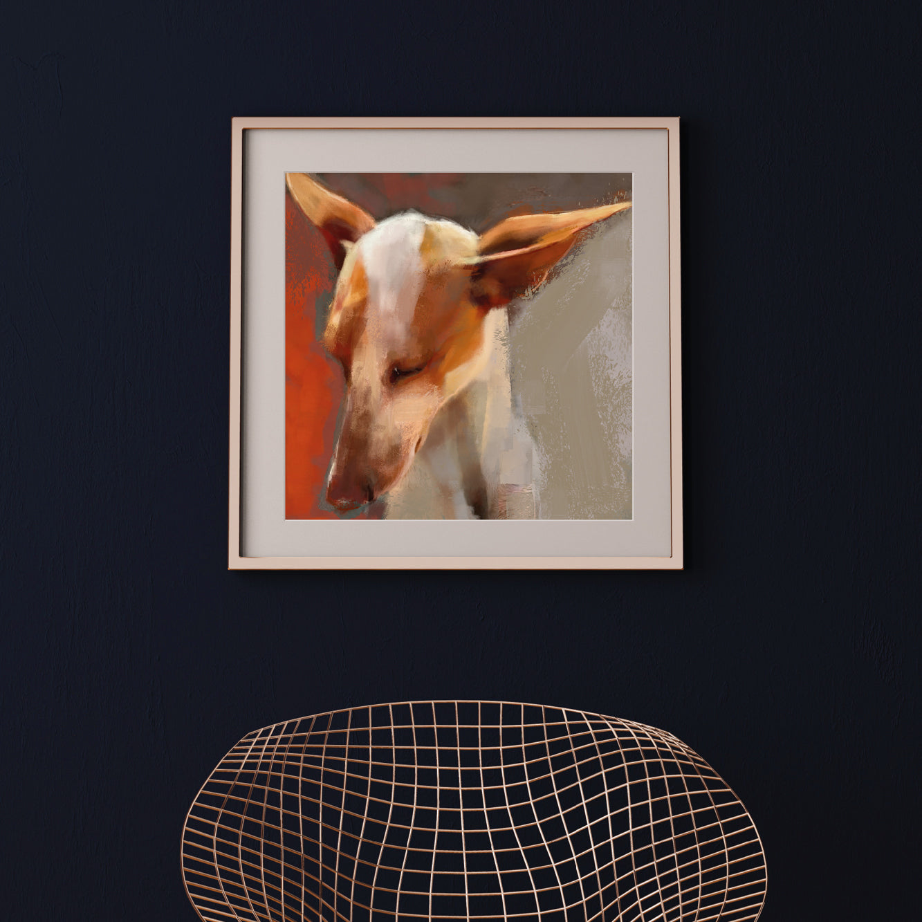 Podenco Dog Print