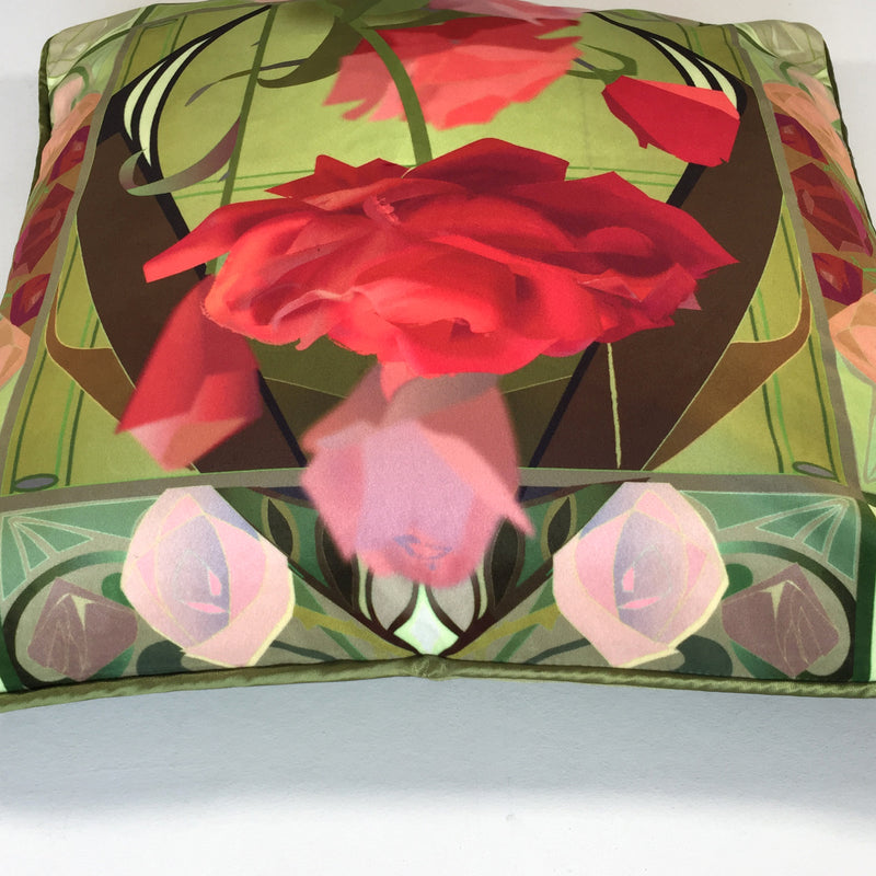 Red Rose Cushion Cover